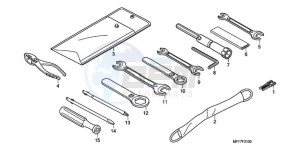 XL700VA9 UK - (E / ABS MKH) drawing TOOLS