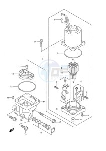 DF 90A drawing PTT Motor