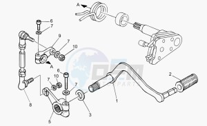 Nevada 750 Base - Club Base/Club drawing Gear lever