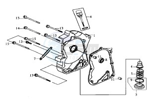 CINDERELLA - 50 cc drawing OIL PAN