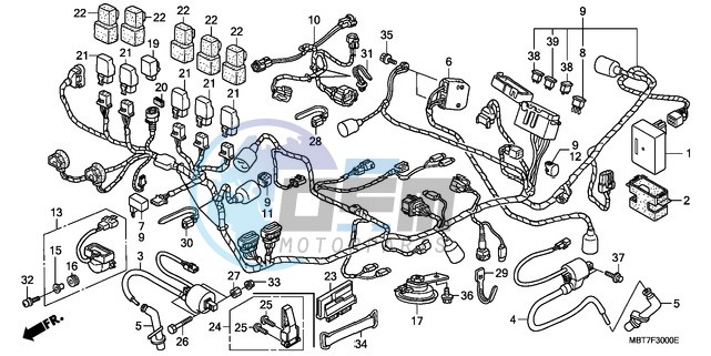 WIRE HARNESS (XL1000V)