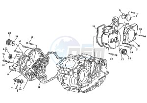 RIVER 500 drawing CRANKCASE COVER