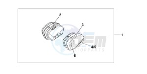 CBF1000S drawing PANNIER SE*G192M*