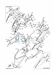 GPD155-A NMAX 150 (BBDG) drawing REAR BRAKE CALIPER