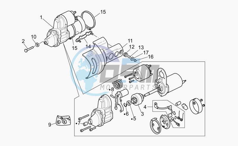 Starter motor