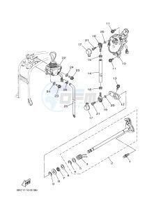 YXZ1000ETS YXZ10YESH YXZ1000R EPS SS SPECIAL EDITION (B577) drawing SHIFT SHAFT