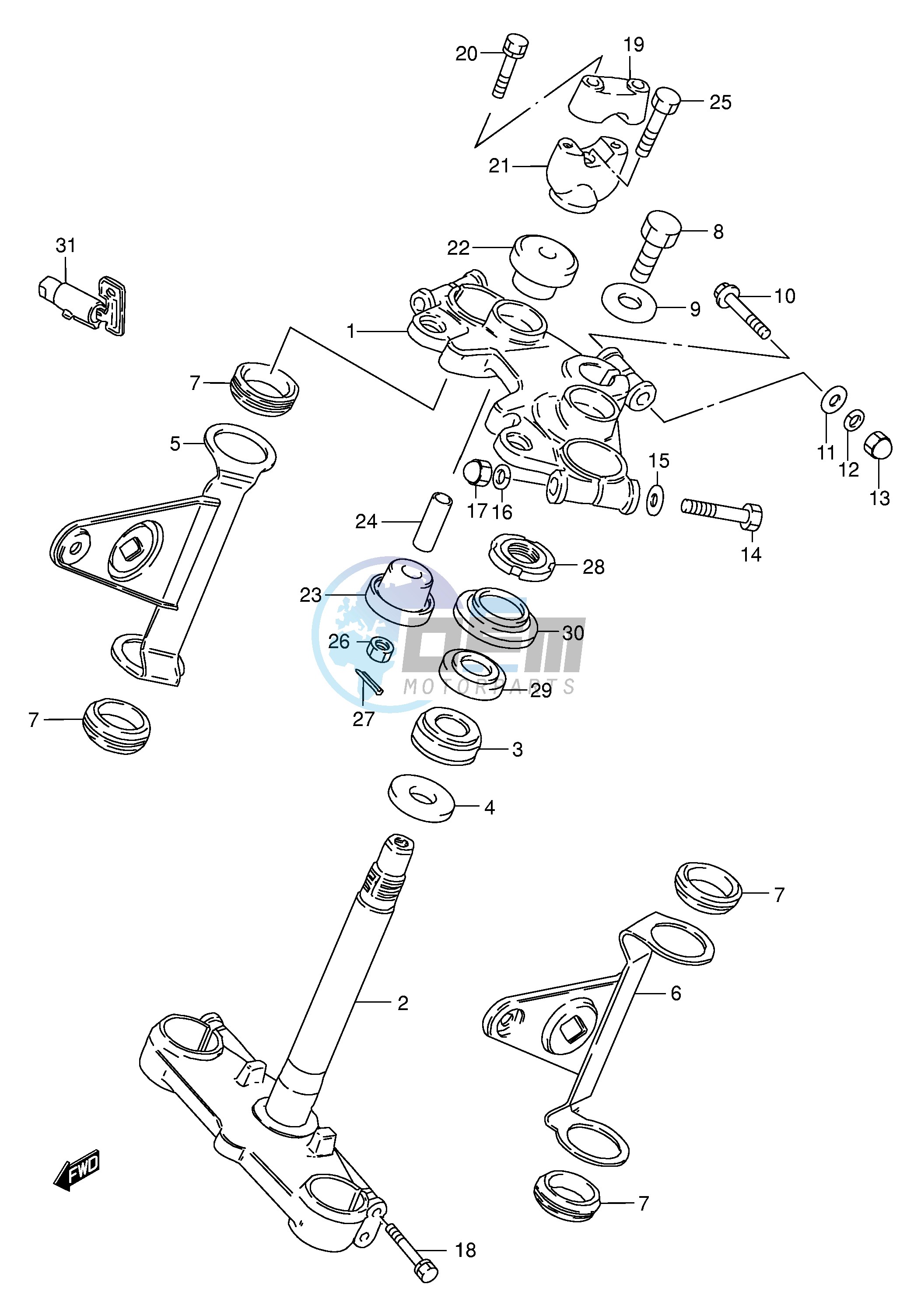 STEERING STEM