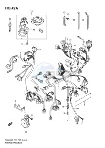 SV650S (E3-E28) drawing WIRING HARNESS (SV650SL0 SAL0)