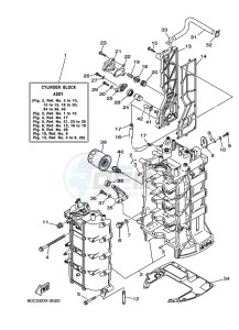 F100BETX drawing CYLINDER--CRANKCASE-1