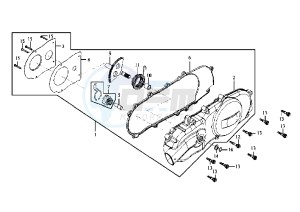 JOYRIDE EU2 - 125 cc drawing CLUTCH COVER