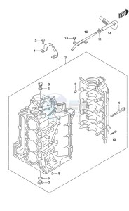 DF 70A drawing Cylinder Block