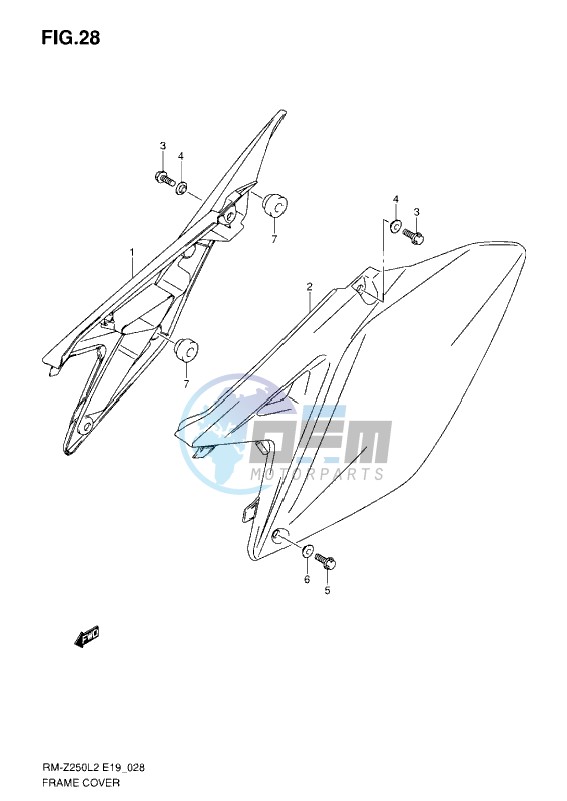 FRAME COVER L2