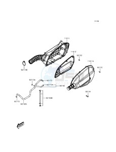 J300 ABS SC300BEFA XX (EU ME A(FRICA) drawing Air Cleaner