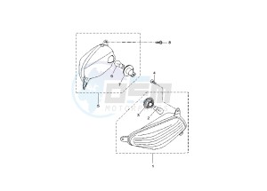 XC VERSITY 300 drawing FLASHER LIGHT