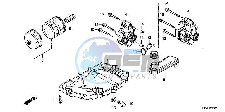 OIL PAN/OIL PUMP