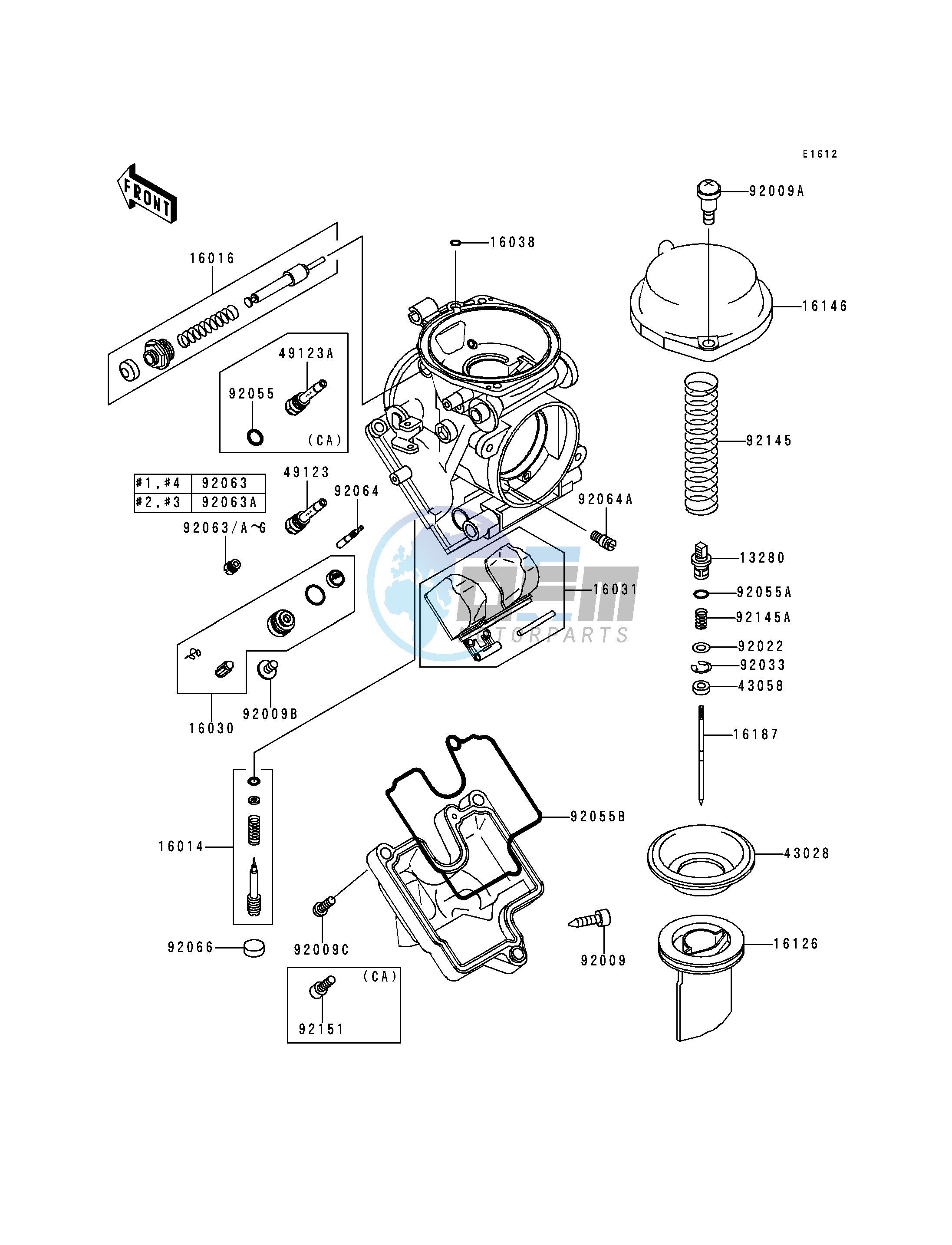 CARBURETOR PARTS