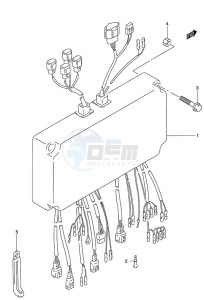 DT 140 drawing Engine Control Unit (DT140EFI