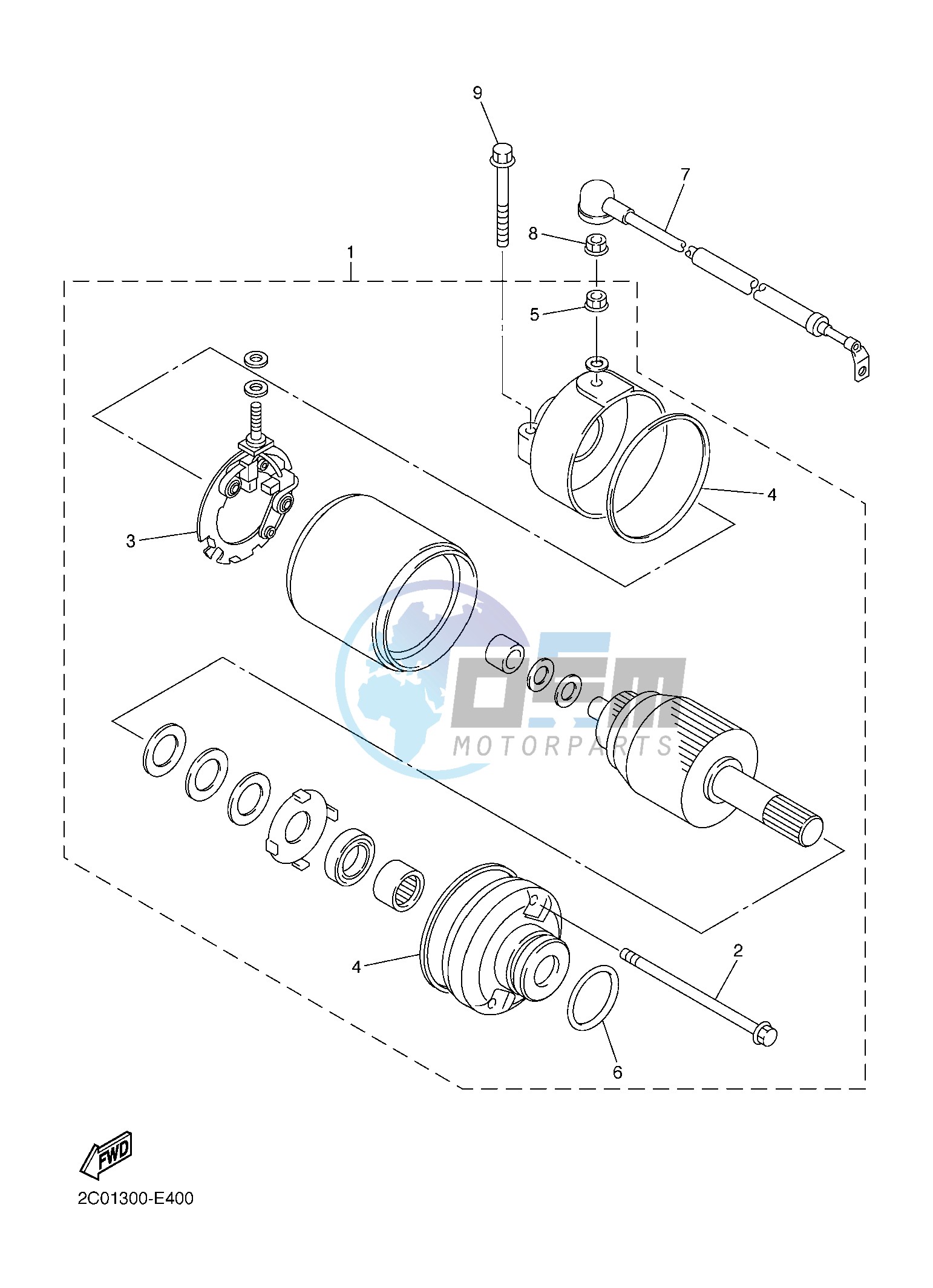 STARTING MOTOR