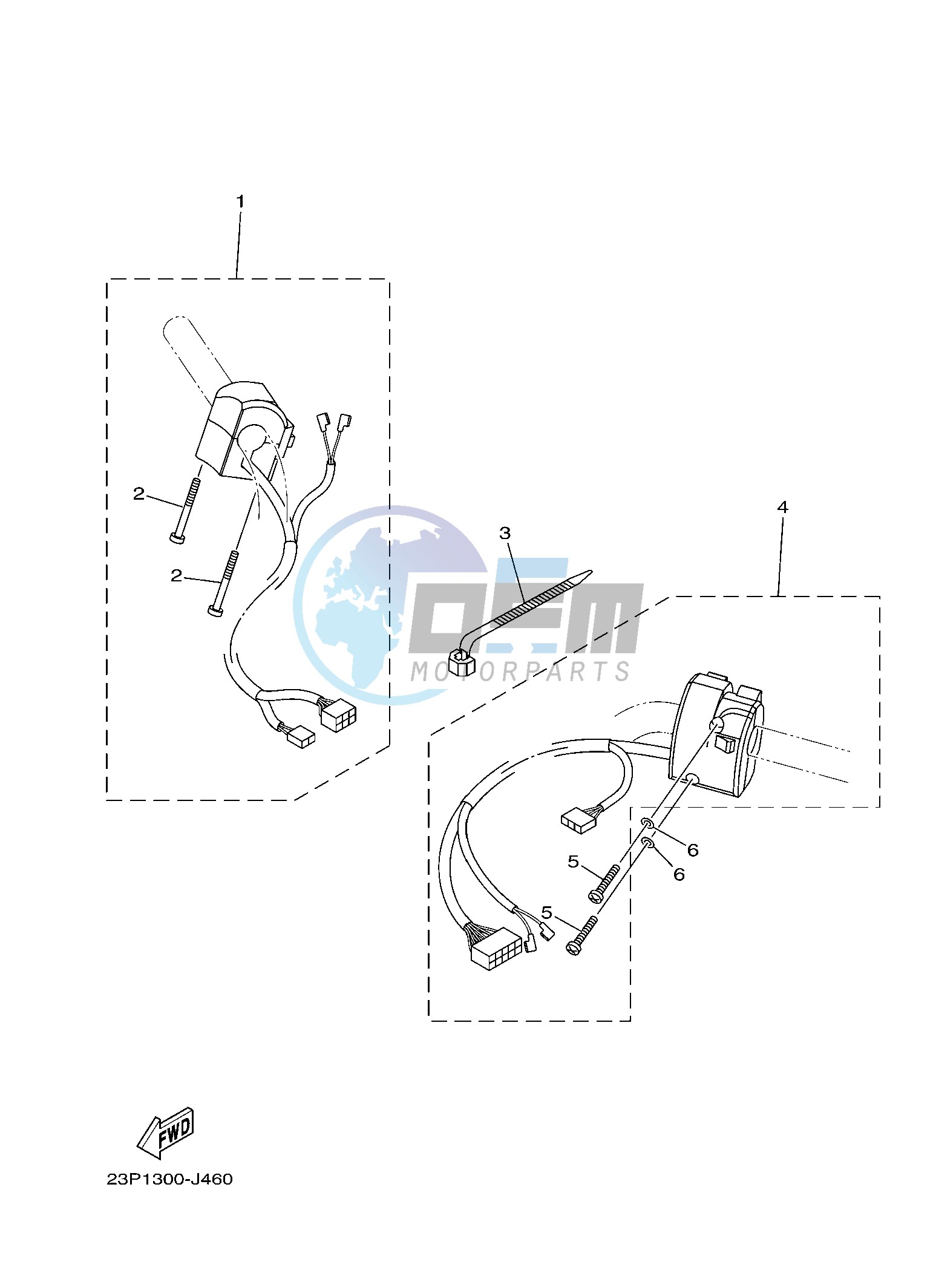 HANDLE SWITCH & LEVER