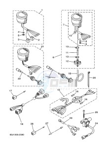 F225A drawing SPEEDOMETER