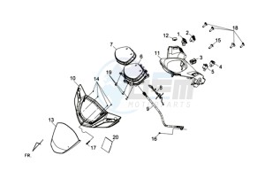 HD 2 125i drawing COCKPIT COVER