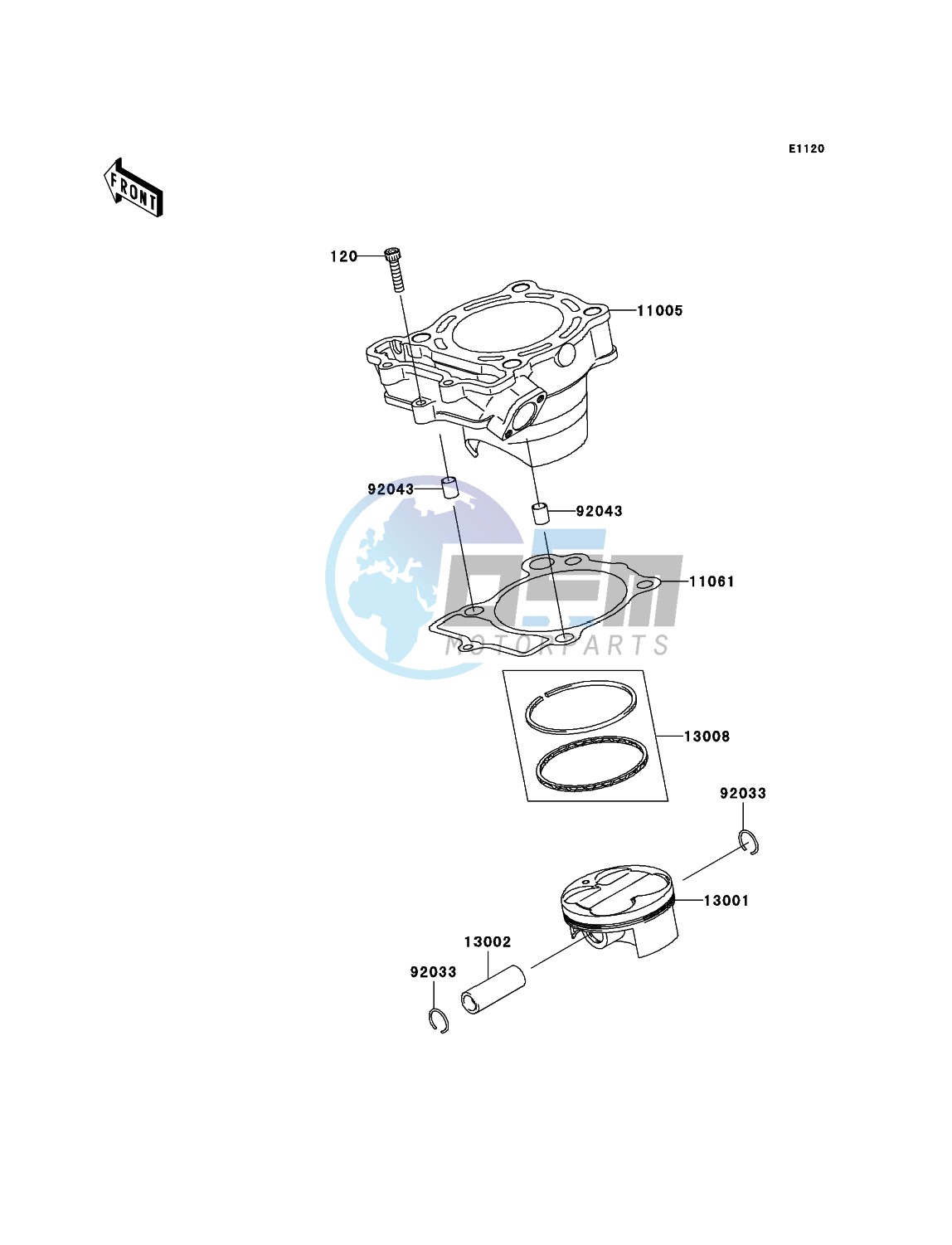 Cylinder/Piston(s)