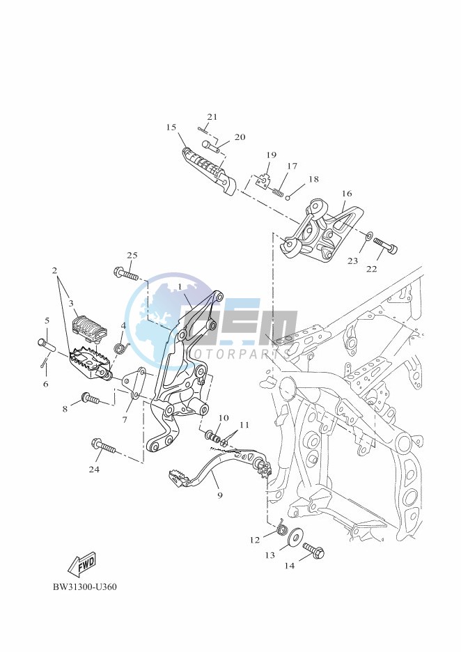 STAND & FOOTREST 2