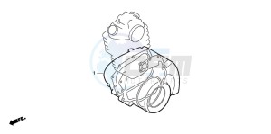 TRX300 FOURTRAX 300 drawing GASKET KIT B