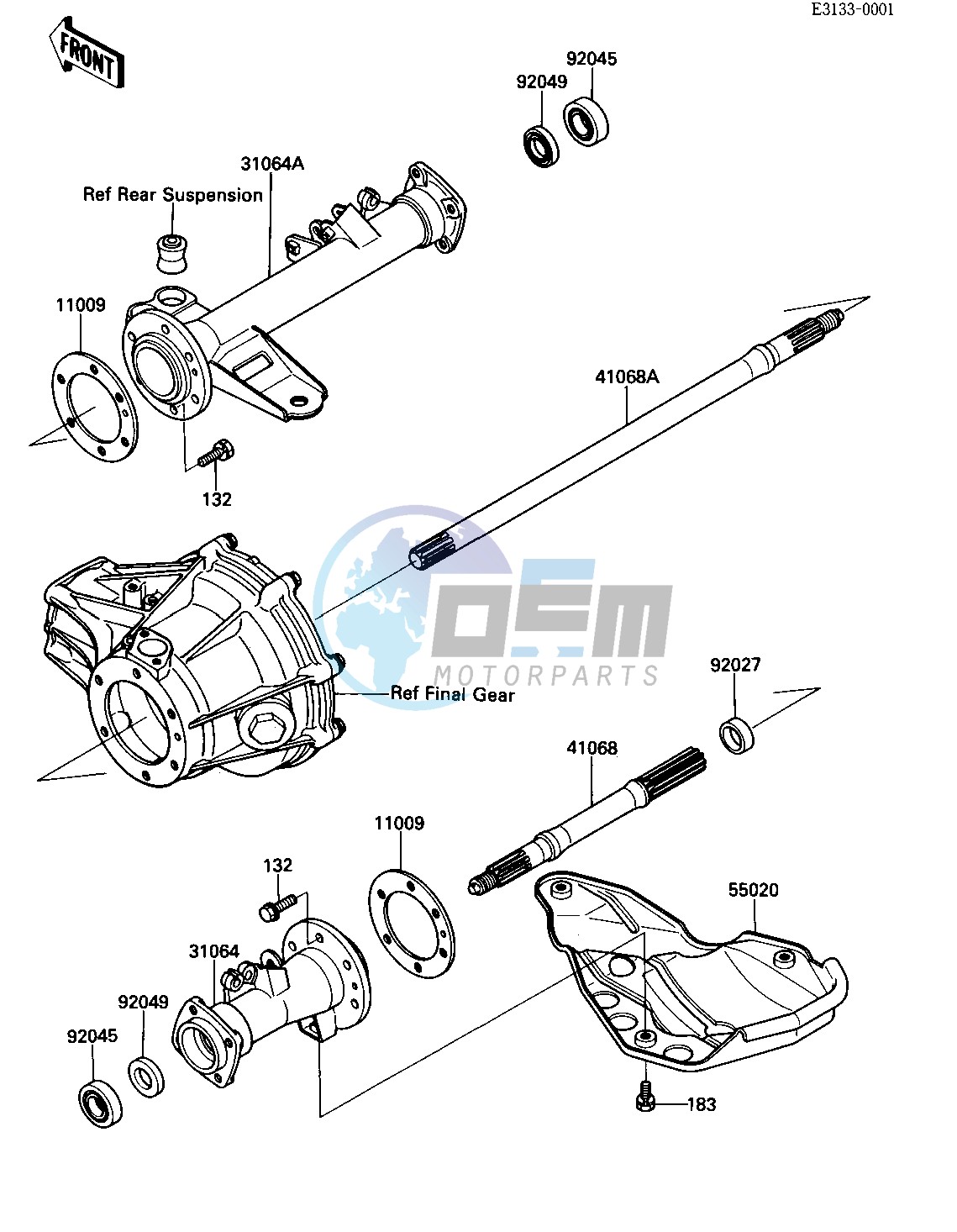 REAR AXLE