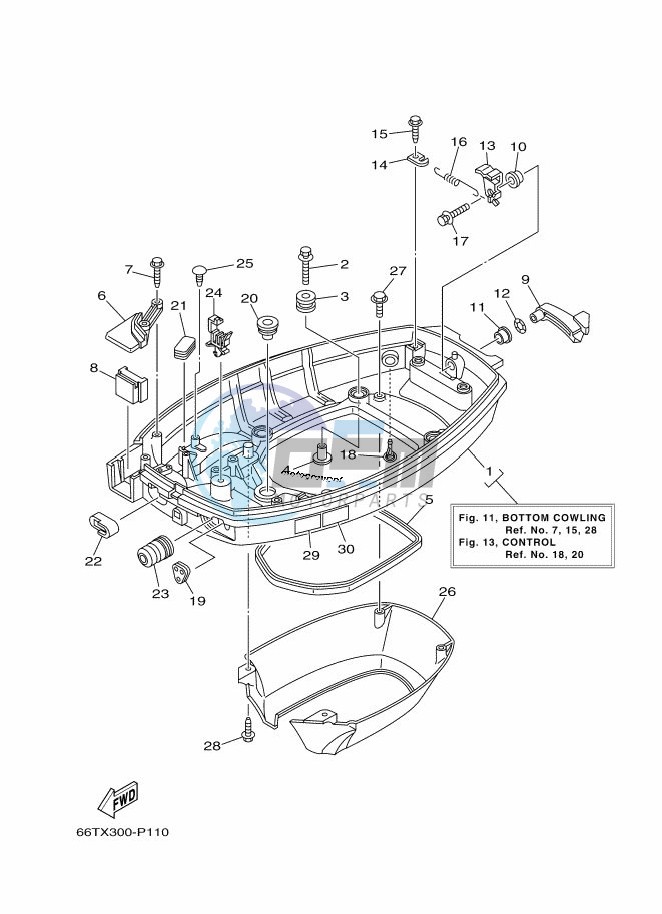 BOTTOM-COWLING