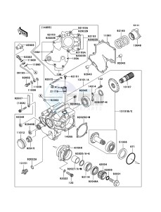 VN1600_CLASSIC VN1600-A3H GB XX (EU ME A(FRICA) drawing Front Bevel Gear