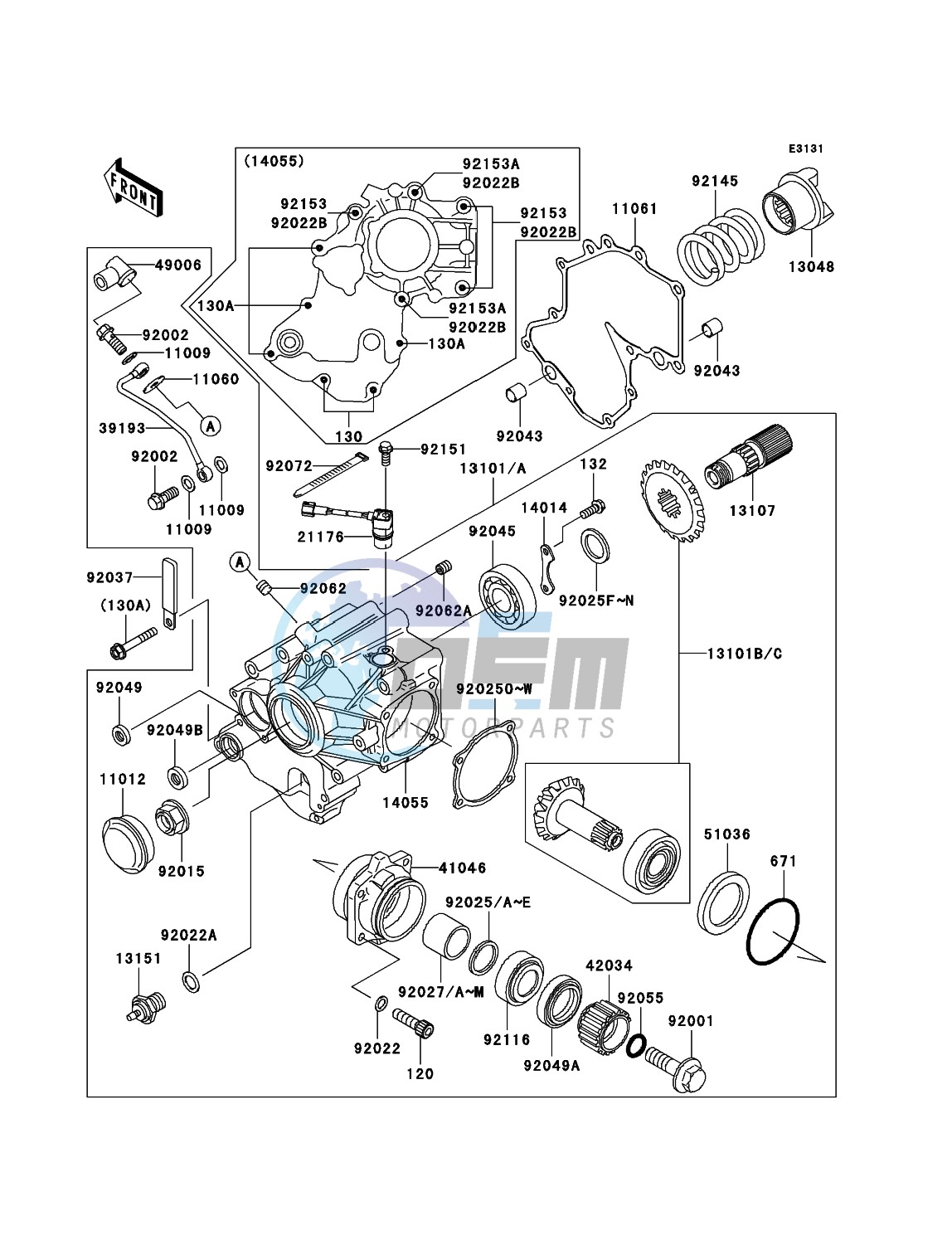 Front Bevel Gear