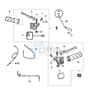 FOX GSX EU1 drawing MIRRORS