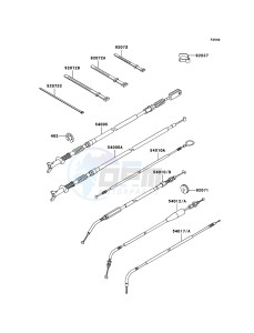 KVF360 4x4 KVF360A8F EU GB drawing Cables