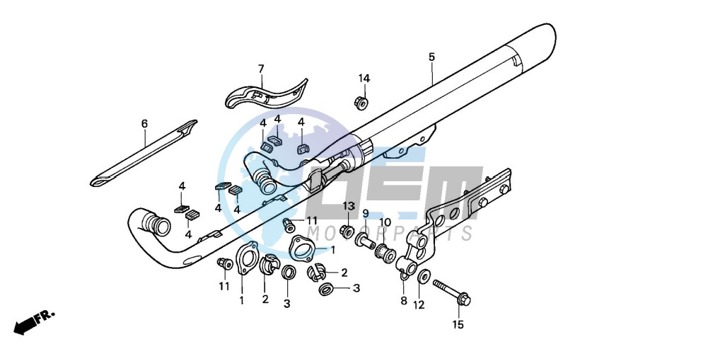 EXHAUST MUFFLER