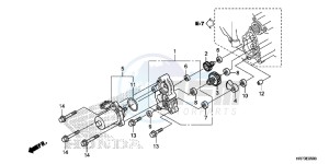 TRX420FA5F TRX420F Europe Direct - (ED) drawing CONTROL MOTOR