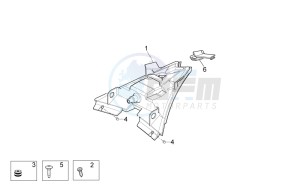 RSV 4 1000 APRC Factory Std SE drawing Taillight