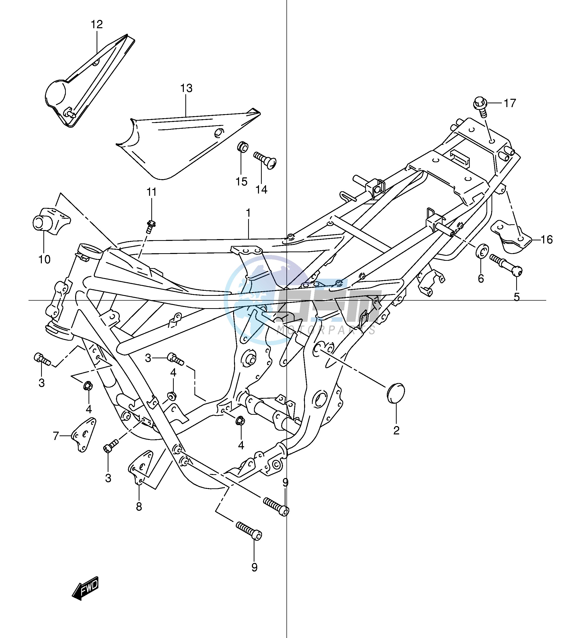 FRAME (MODEL Y K1)