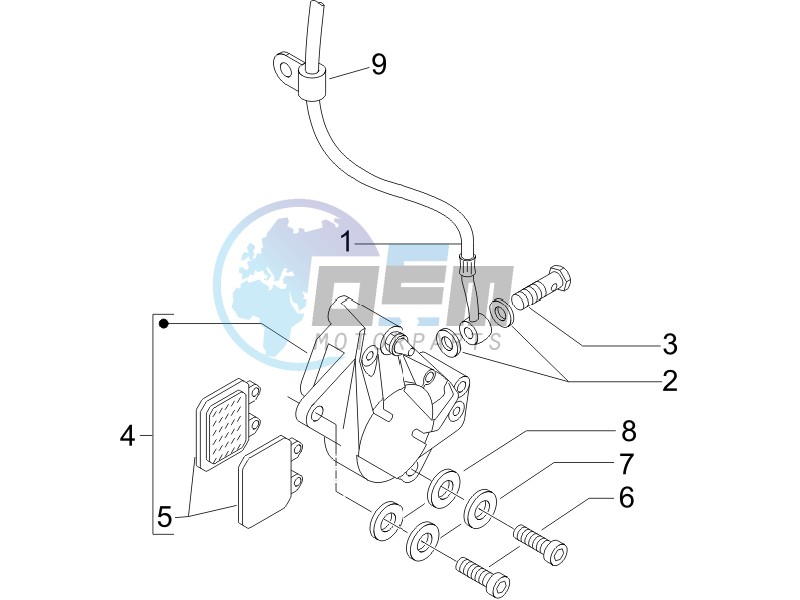 Brakes hose  - Calipers