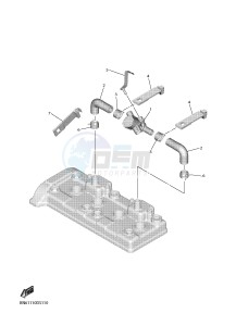 YZF-R6 YZF600 R6 (BN6A) drawing AIR INDUCTION SYSTEM