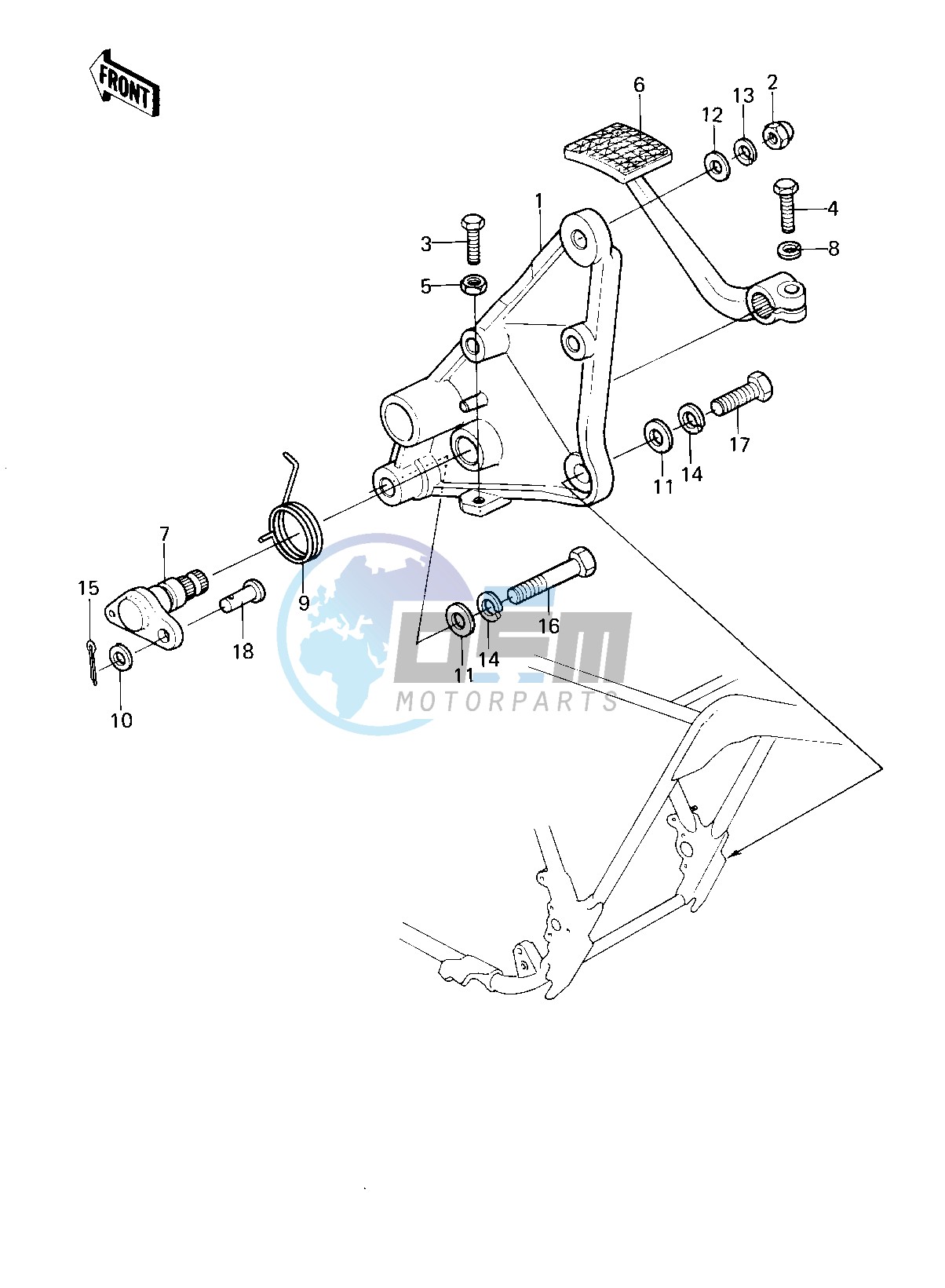 BRAKE PEDAL