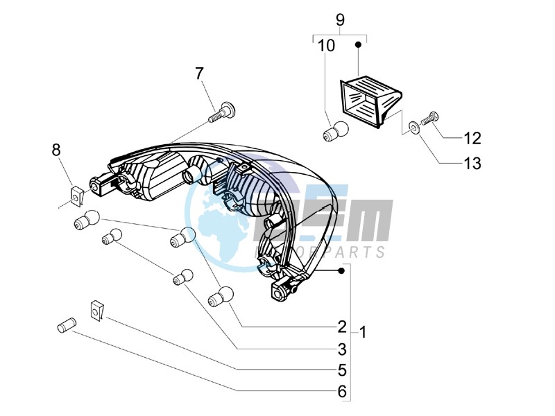 Tail light - Turn signal lamps