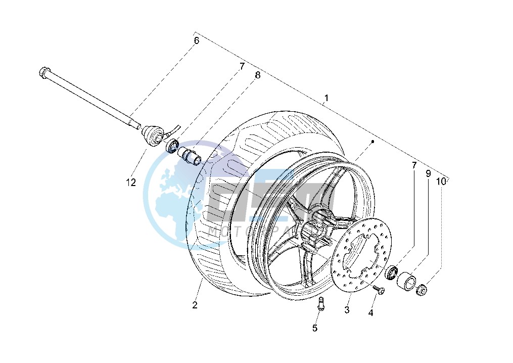 Front wheel