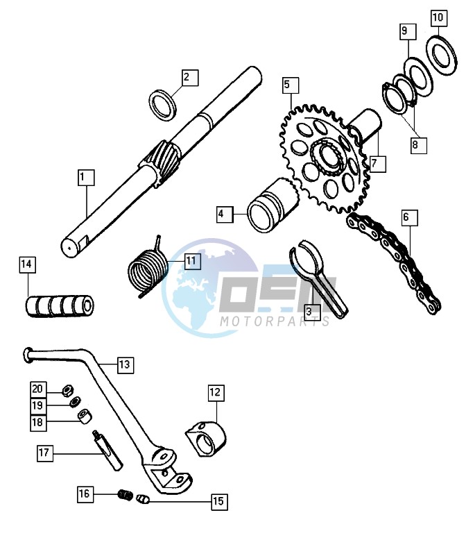 Starter mechanism