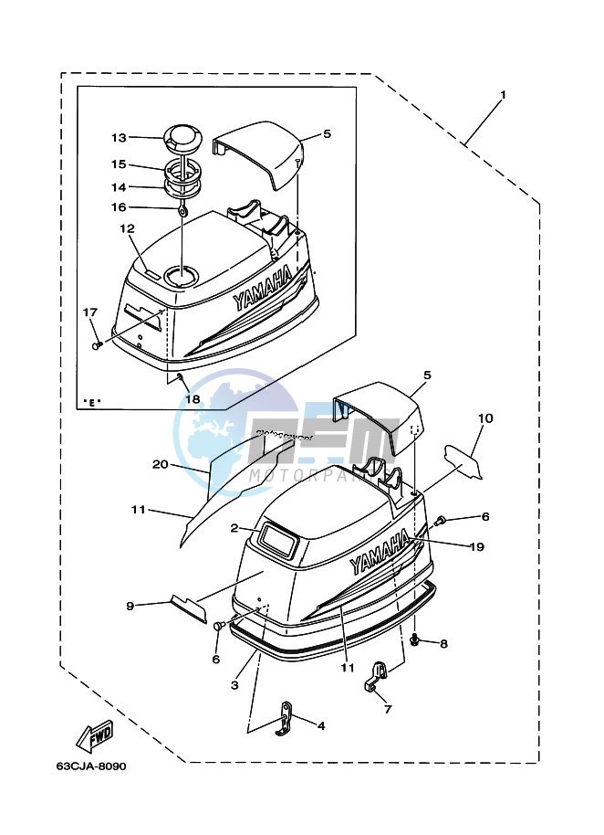 TOP-COWLING