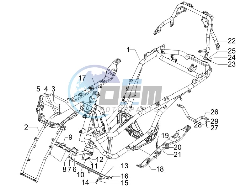 Frame bodywork