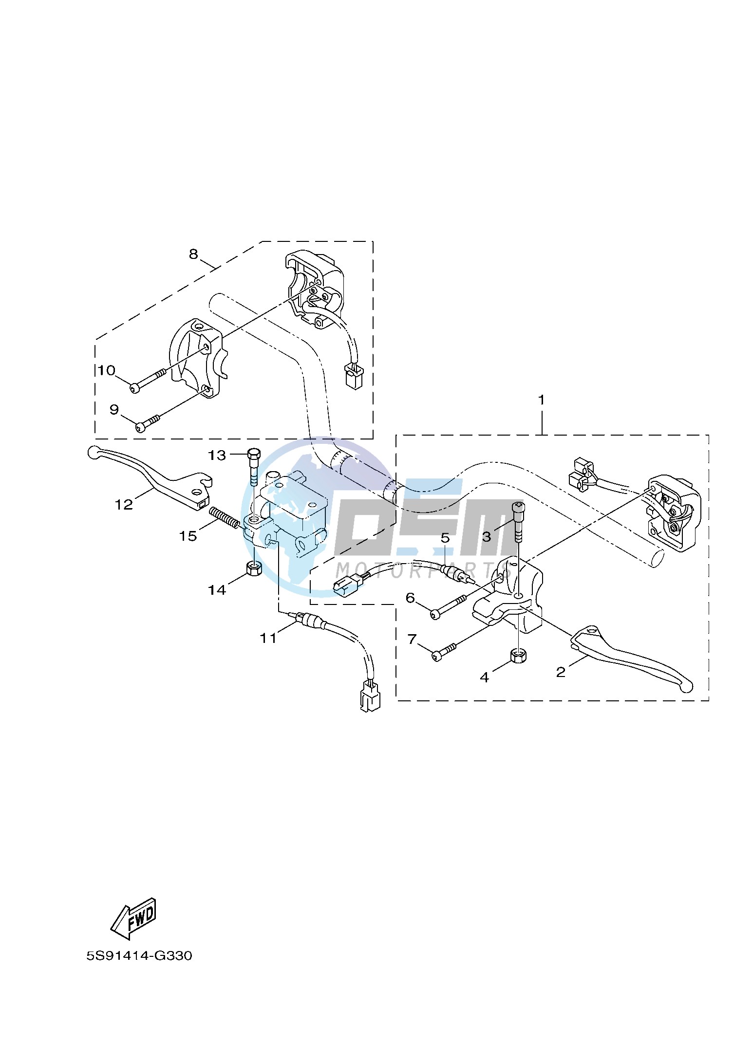 HANDLE SWITCH & LEVER