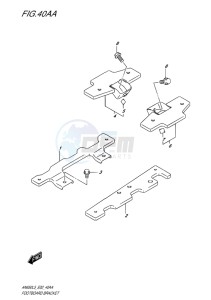 AN650 drawing FOOTBOARD BRACKET