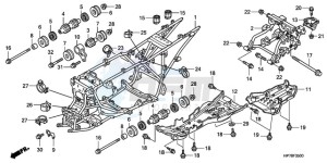 TRX420FAA Europe Direct - (ED) drawing FRAME BODY