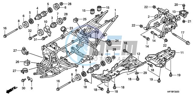 FRAME BODY